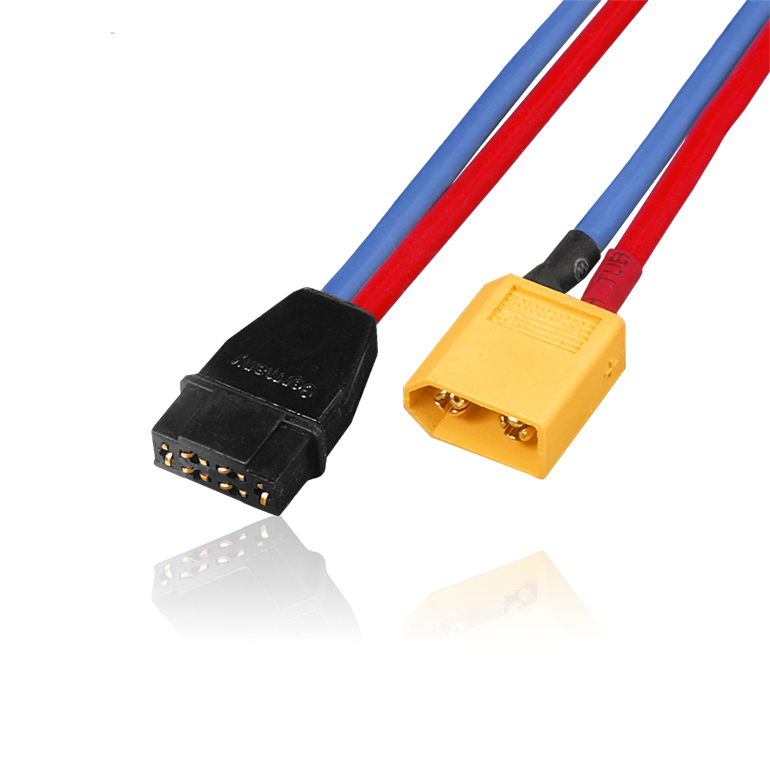 Adaptador 10cm 2,5mm2 XT60-MPX