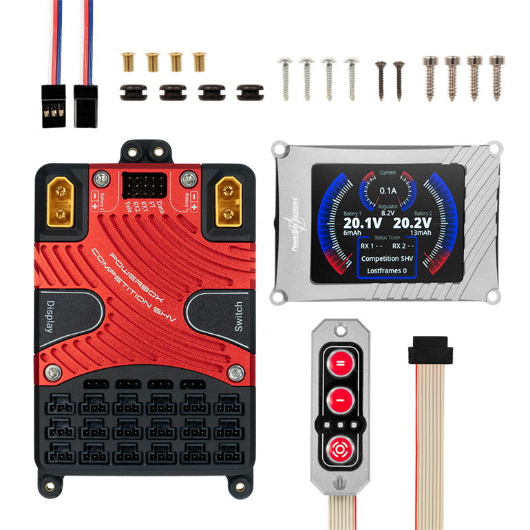 Centralita Powerbox: Competition SHV 35v
