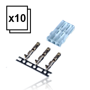 Conector para crimpar: Futaba Hembra (10ud)