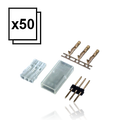 Conector para crimpar: Futaba Macho (50ud)